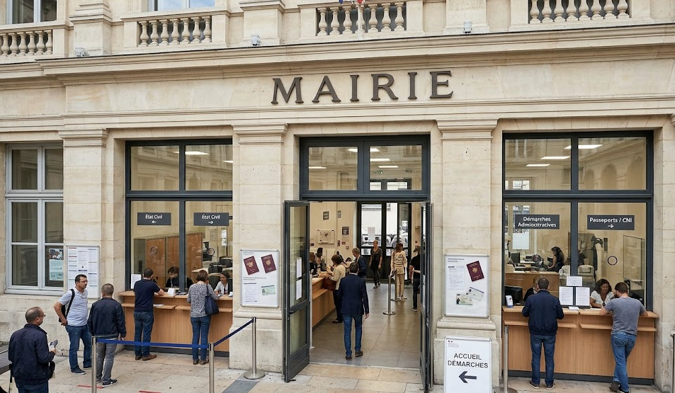 Démarches administratives en mairie